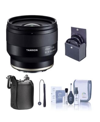 Tamron 20mm f/2.8 DI III OSD объектив для Sony FE, комплект с фильтром ProOptic 67mm, набором для чистки, тросиком для крышки объектива, чехлом