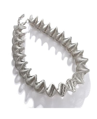 SOHI Women's Swirl Statement Necklace