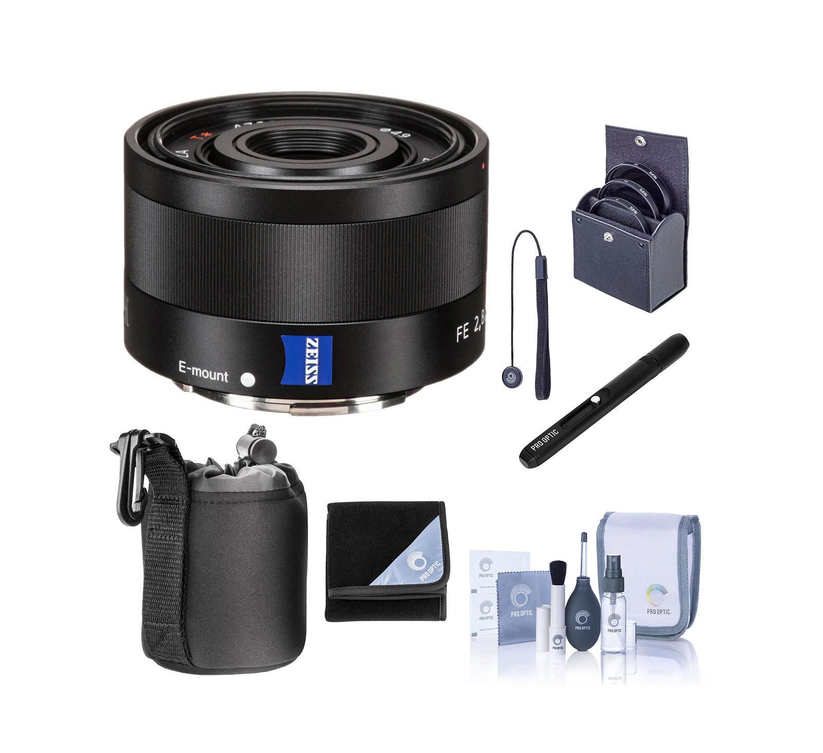 Sony Sonnar T FE 35mm f/2.8 ZA объектив для Sony E с комплектом фильтров и чехлом