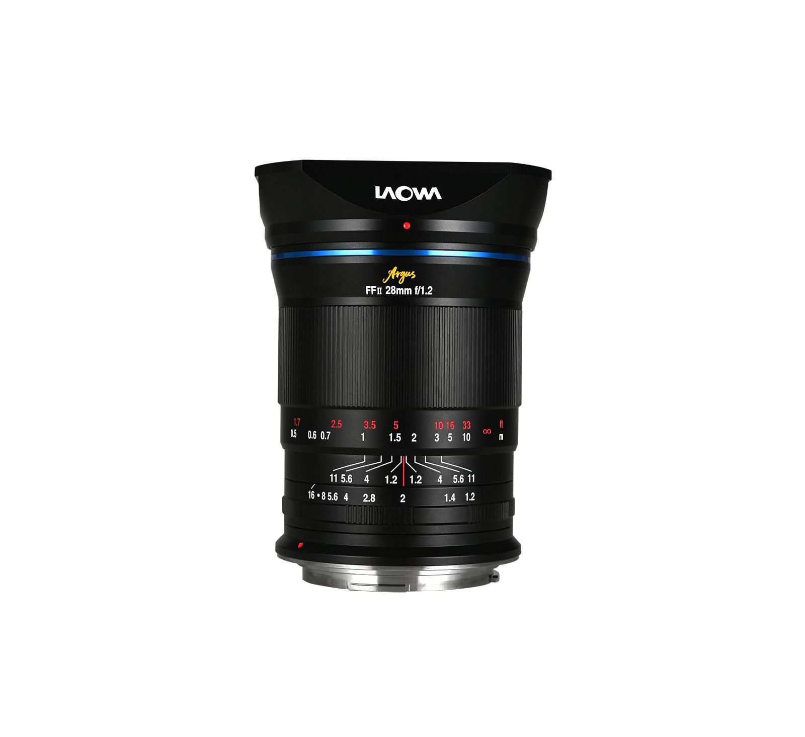Сверхбыстрый объектив Venus Argus 28mm f/1.2 для Canon RF