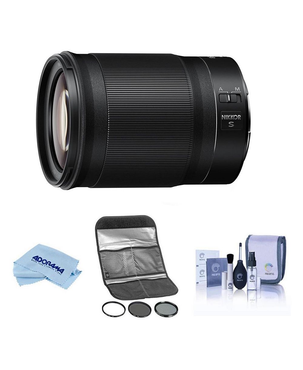 Объектив Nikon NIKKOR Z 85mm f/1.8 S для Nikon Z с набором фильтров Hoya 67mm II