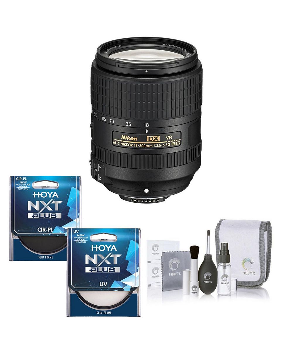 Объектив Nikon 18-300mm f/3.5-6.3G ED IF AF-S DX NIKKOR VR, с UV и CPL фильтрами