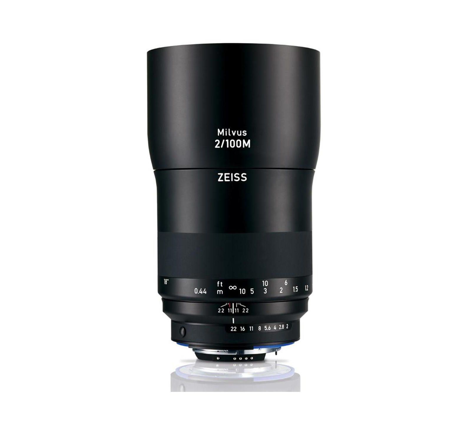 Zeiss Milvus 100mm f/2 ZF.2 Macro Manual-Focus Lens for Nikon F