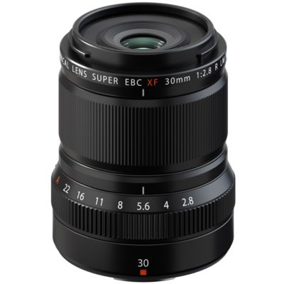 Макрообъектив Fujifilm XF 30mm f/2.8 R LM WR, черный