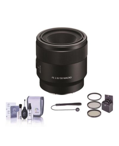 Макрообъектив Sony FE 50mm f/2.8 для Sony E с комплектом фильтров