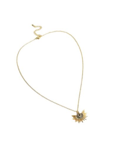 Кулон-подвеска на цепочке SOHI Gold Half-Sol