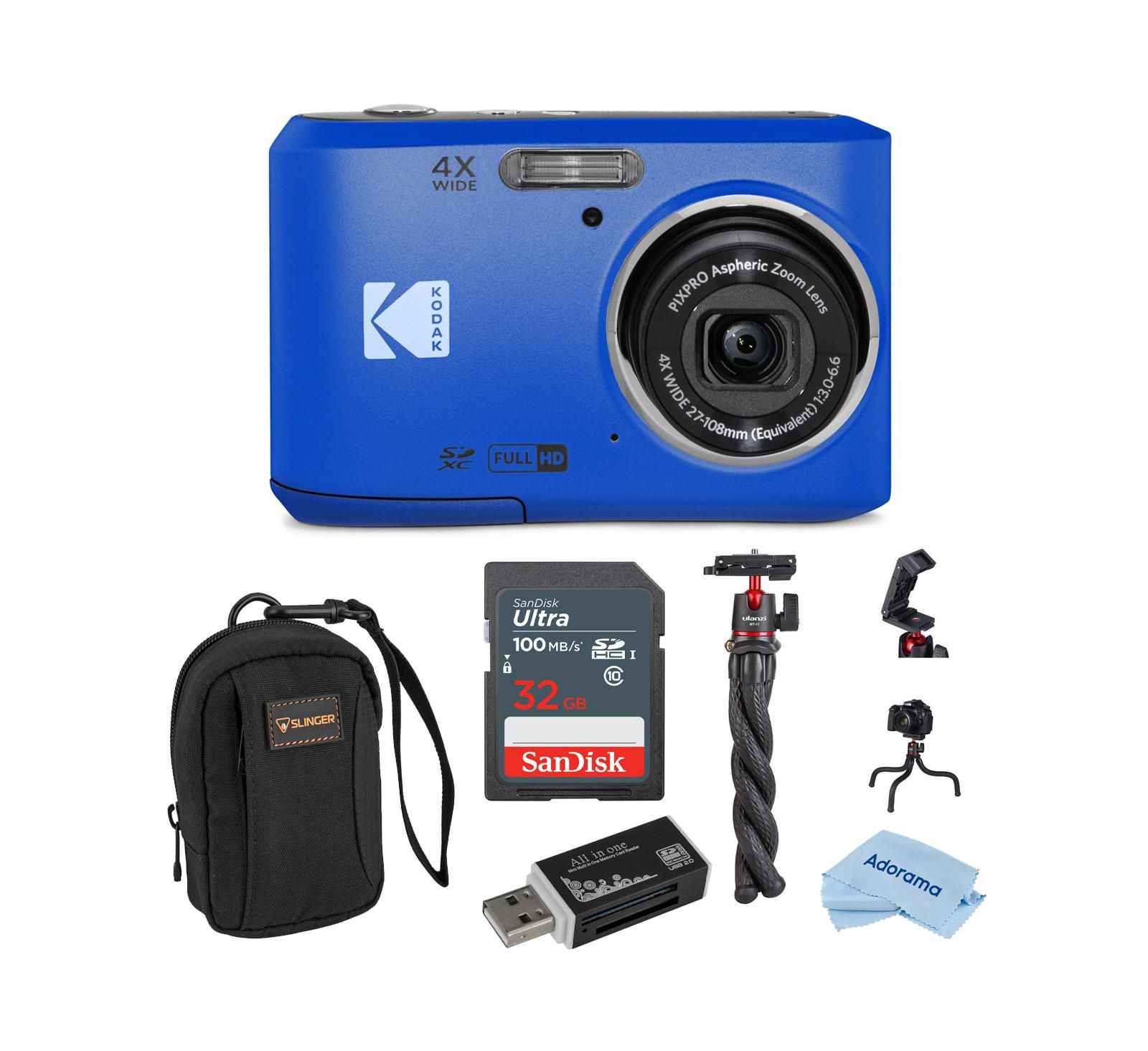 Цифровая камера Kodak Pixpro FZ45, 16 МП, 1080p Full HD, 4-кратный оптический зум