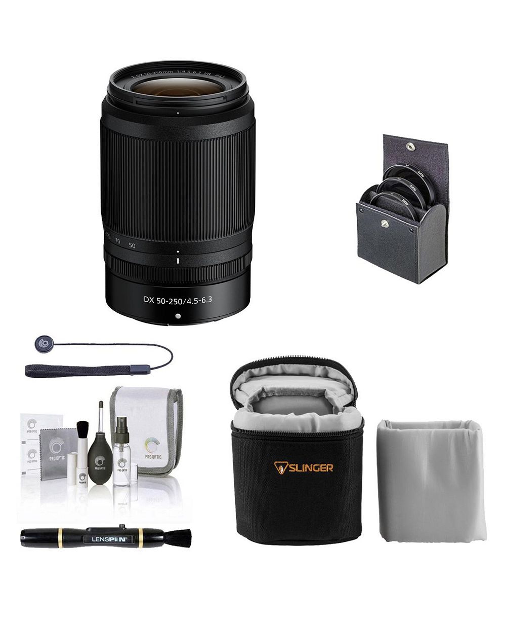 Nikon NIKKOR Z DX 50-250mm f/4.5-6.3 VR объектив с набором аксессуаров