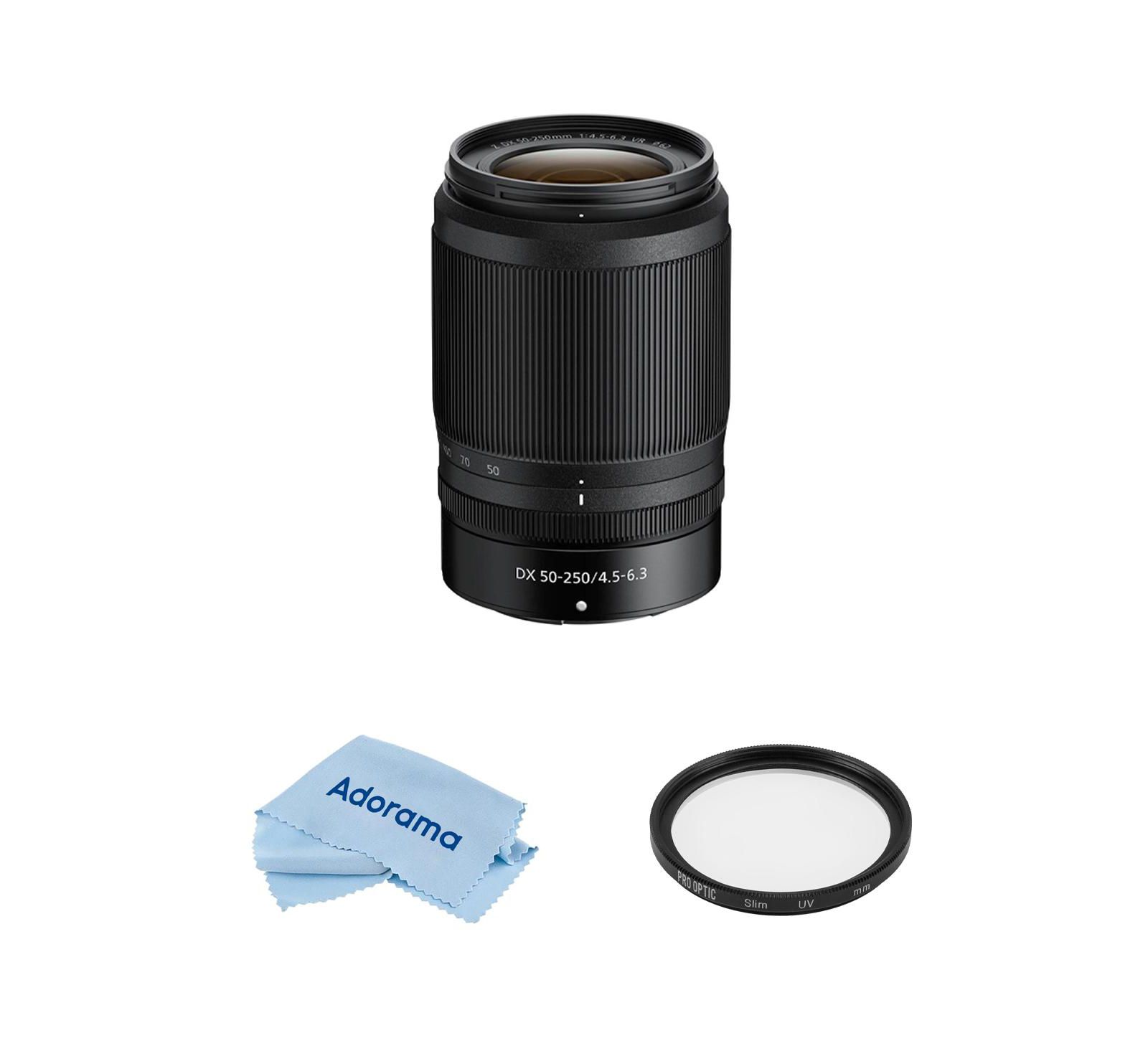 Nikon Nikkor Z Dx 50-250mm f/4.5-6.3 Vr Vibration Reduction Telephoto Zoom Lens for Nikon Z Series