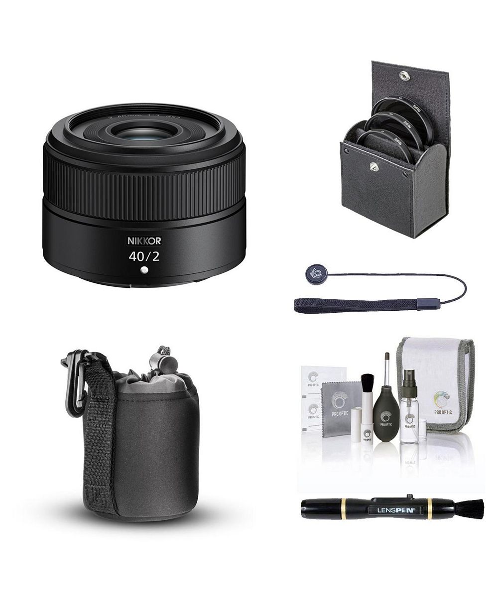Nikon NIKKOR Z 40mm f/2 Lens with Essentials Kit