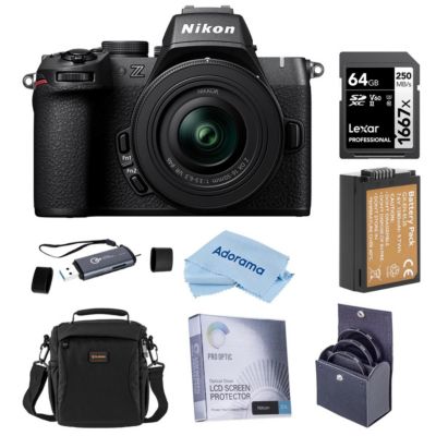 Nikon Z50II Mirrorless Camera w/16-50mm f/3.5-6.3 VR Lens, w/Essentials Kit