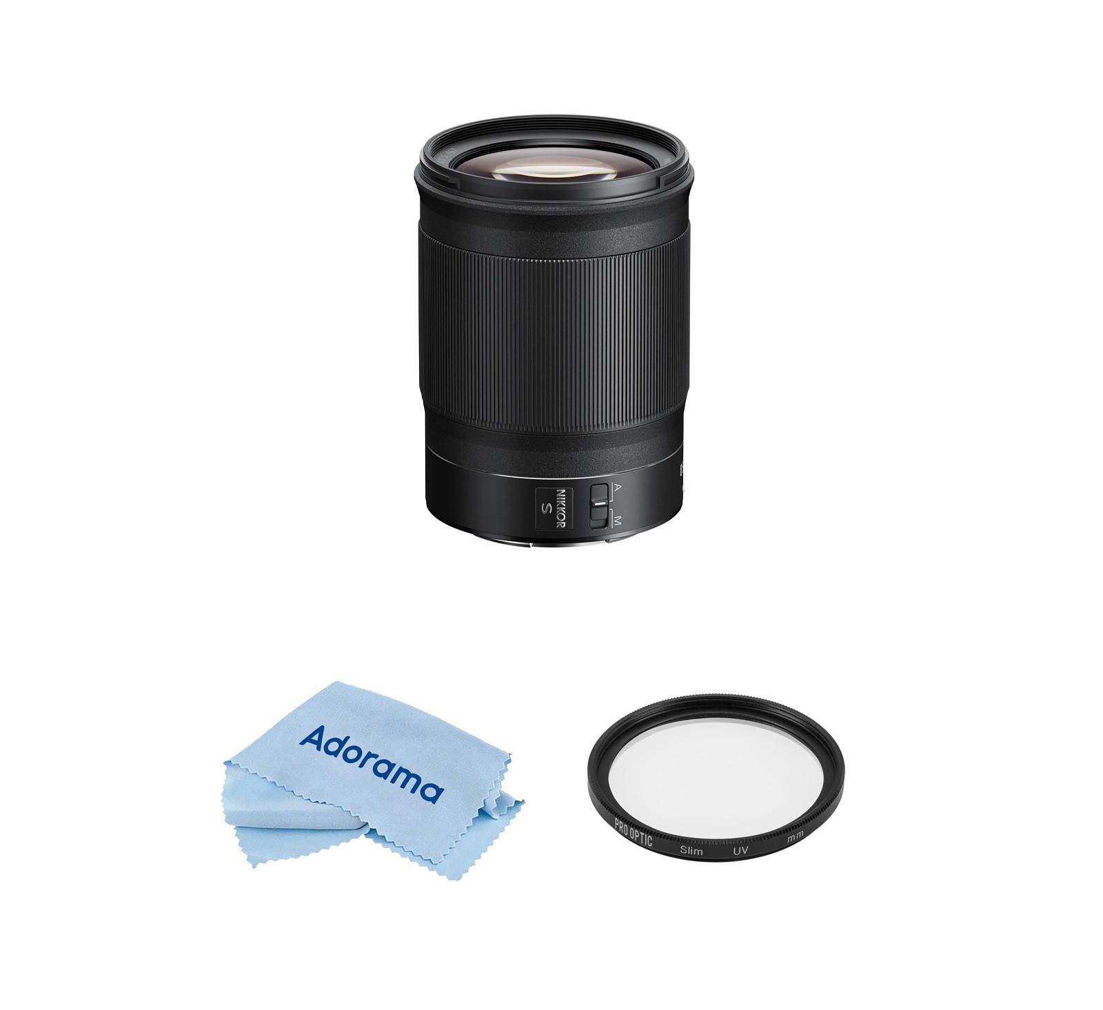 Объектив Nikon NIKKOR Z 85mm f/1.8 S с фильтром
