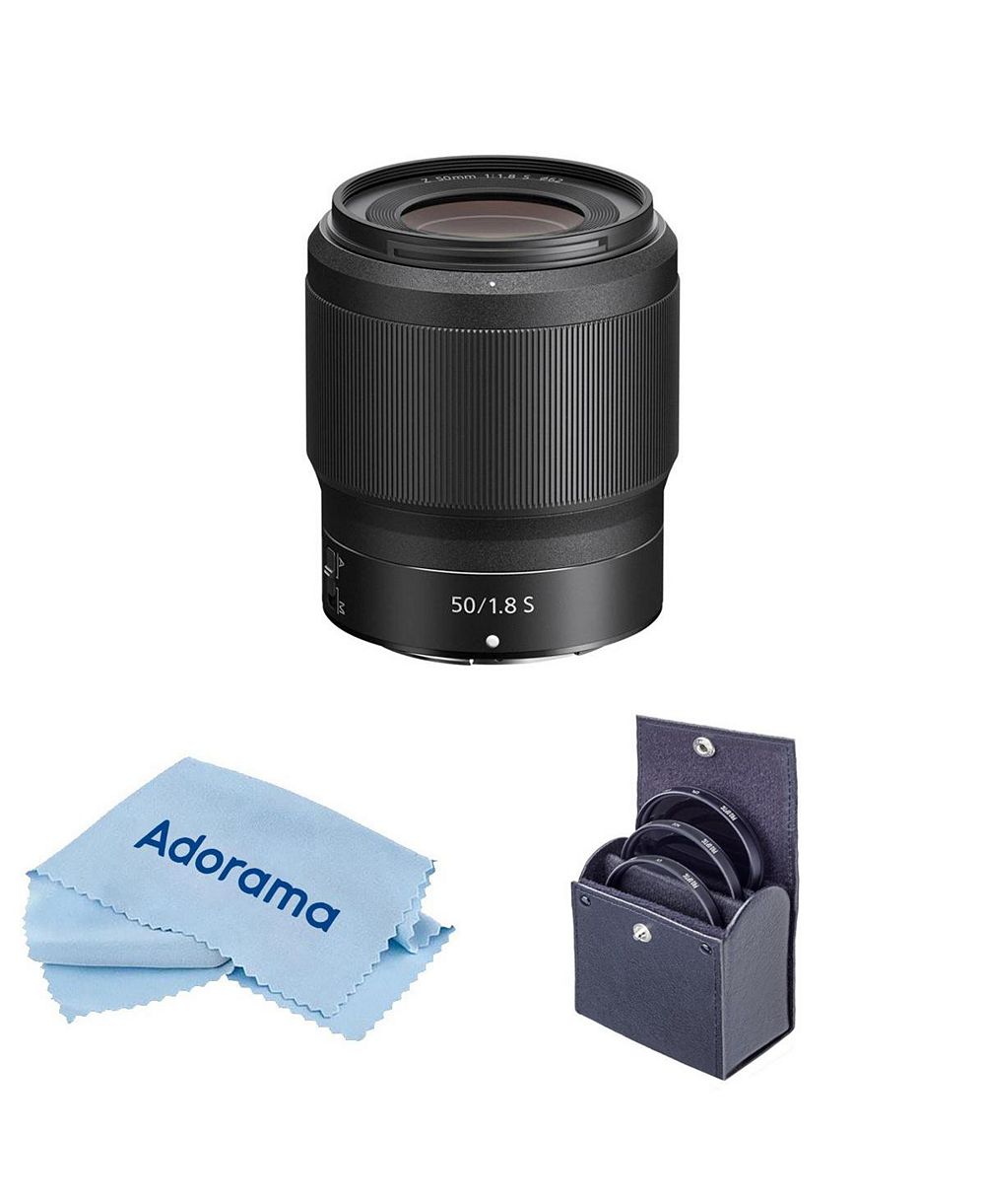 Nikon NIKKOR Z 50mm f/1.8 S Lens with Accessories Kit