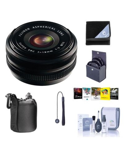 Fujifilm XF 18mm f/2.0 R Wide-Angle Autofocus Lens for Fujifilm X-Series Cameras