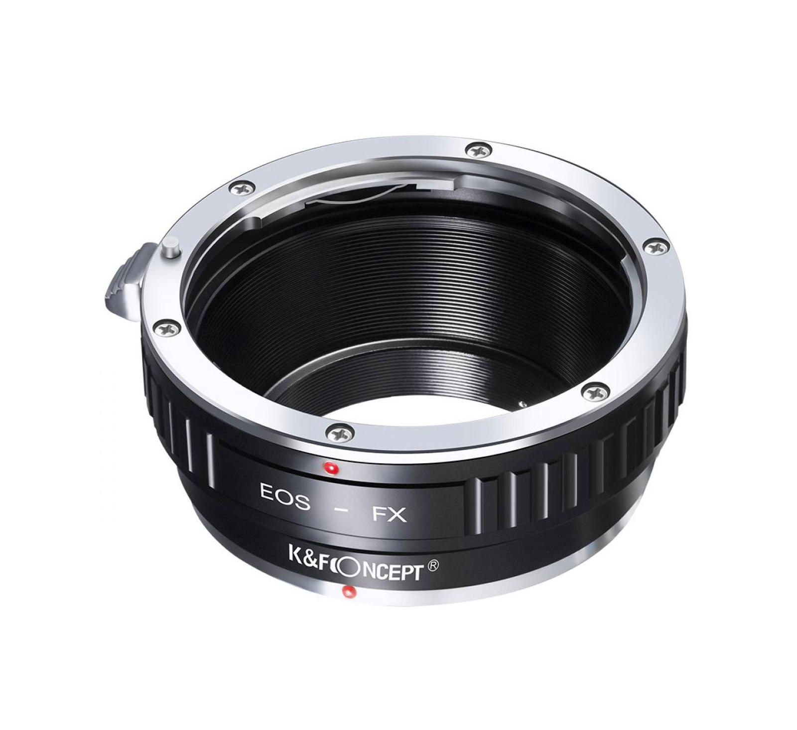 K&F Concept EOS-FX Infinity Focus Lens Adapter Mount Canon EOS EF to Fujifilm X