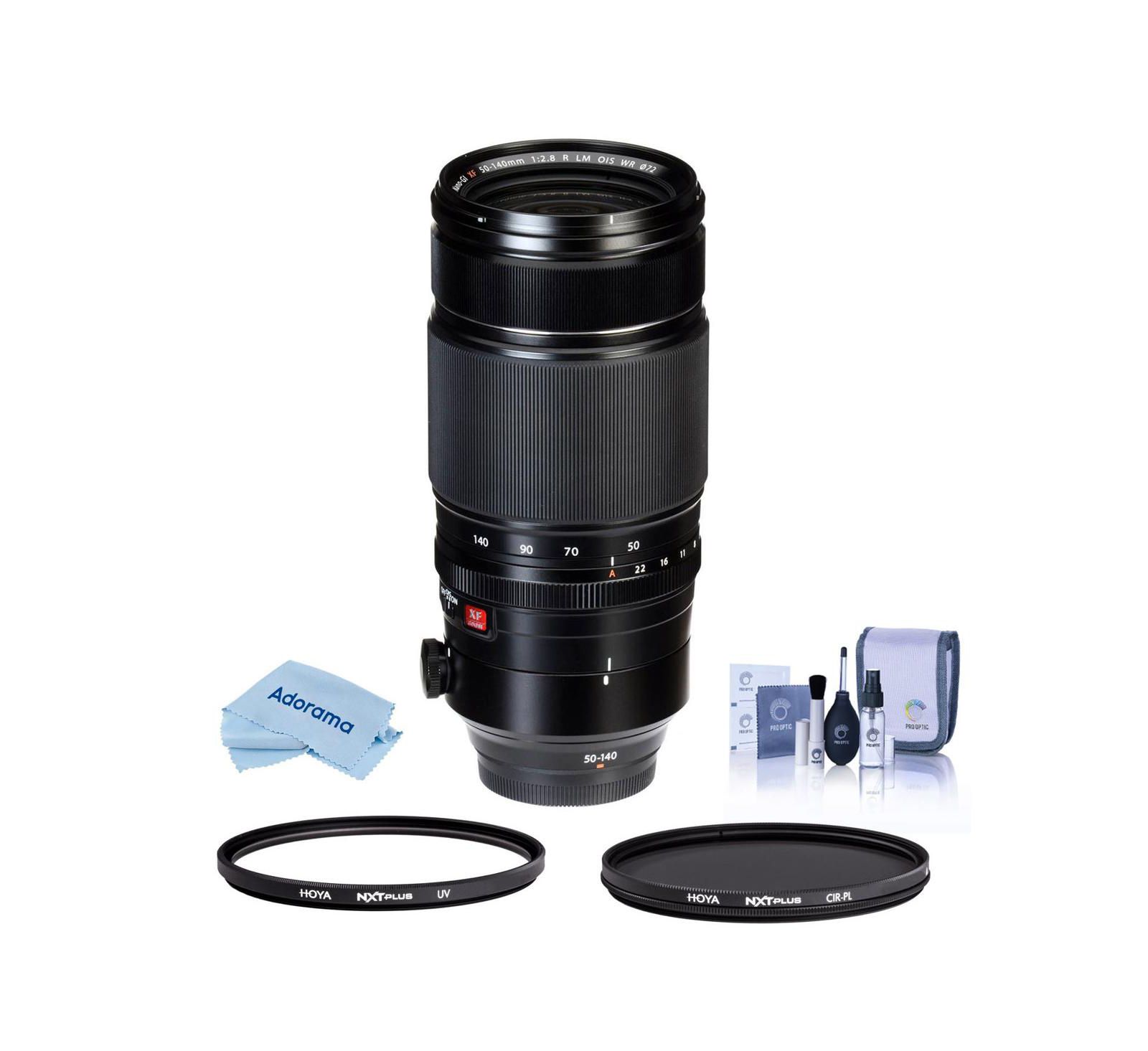 Объектив Fujifilm XF 50-140mm f/2.8 R LM OIS WR, с фильтрами Tiffen 72mm UV и CPL