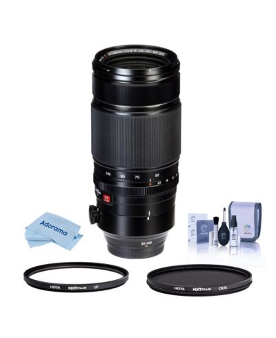 Fujifilm XF 50-140mm (76-213mm) F2.8 R LM OIS WR (устойчивый к погодным условиям) объектив - комплект с фильтром Hoya NXT Plus 72mm 10-слойный HMC UV, 72mm NXT Circular