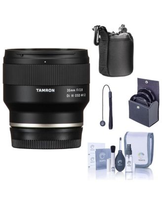 Tamron 35mm f/2.8 DI III OSD объектив для Sony FE, комплект с набором ProOptic 67 мм, набором для чистки, шнурком для крышки объектива, чехлом