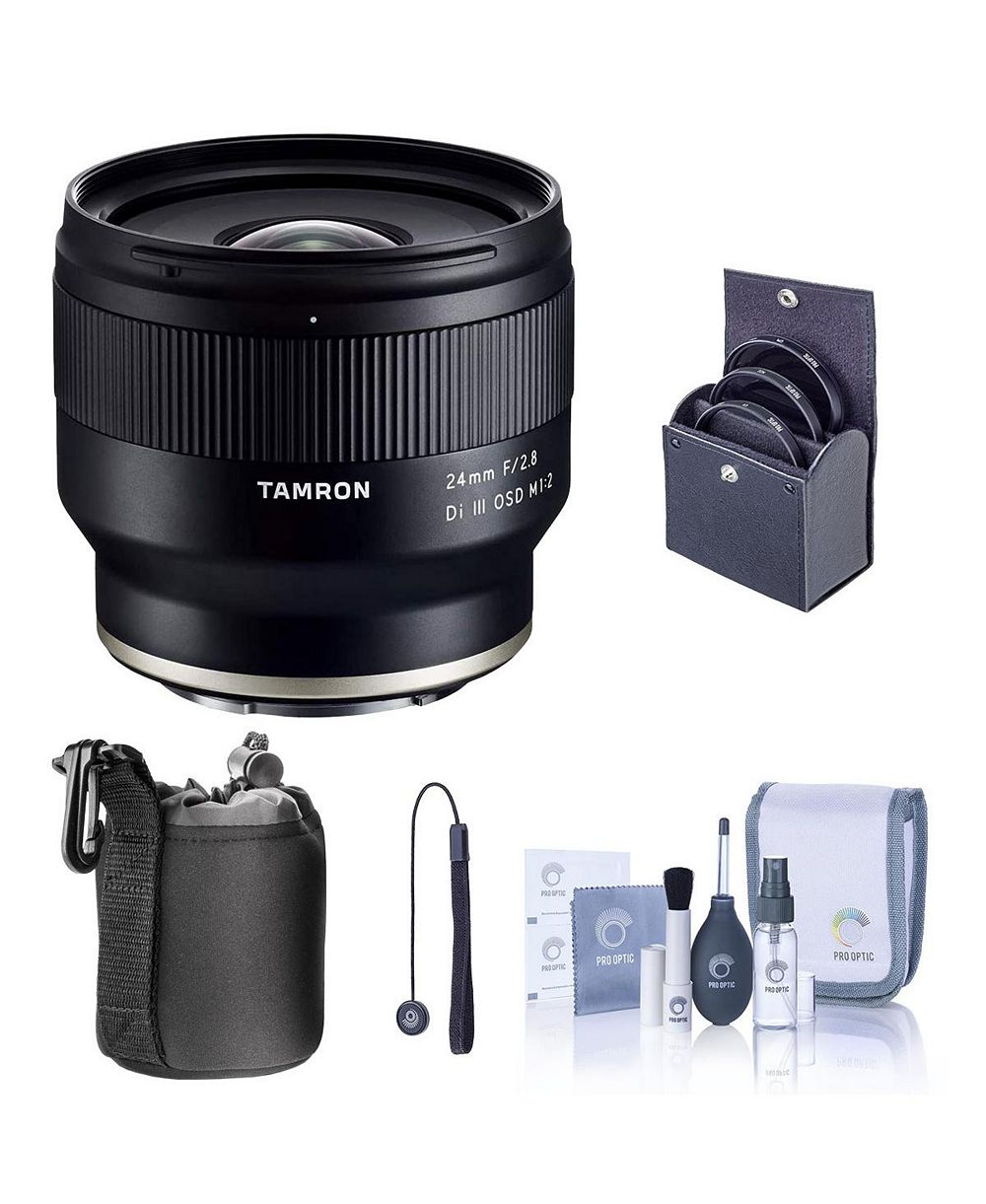 Tamron 24mm f/2.8 DI III OSD Lens for Sony FE with Accessories Kit