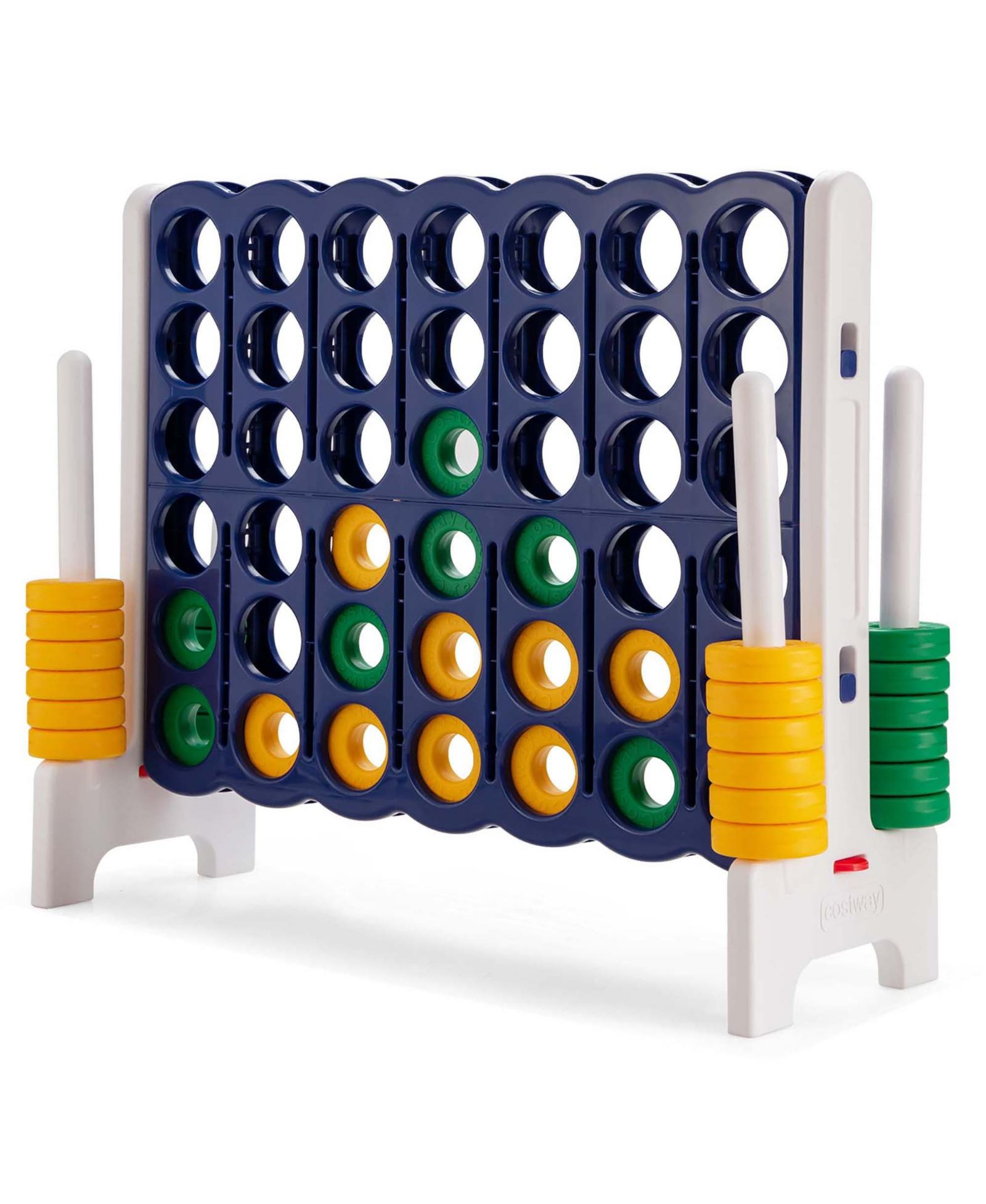 Игровой набор Gymax Jumbo 4-to-Score w/ 42 Jumbo Rings