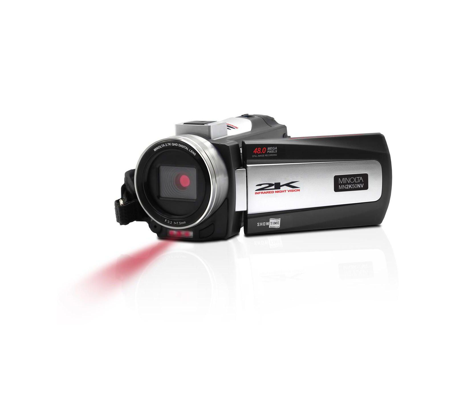 Minolta MN2K50NV 2.7K QHD Night Vision Camcorder