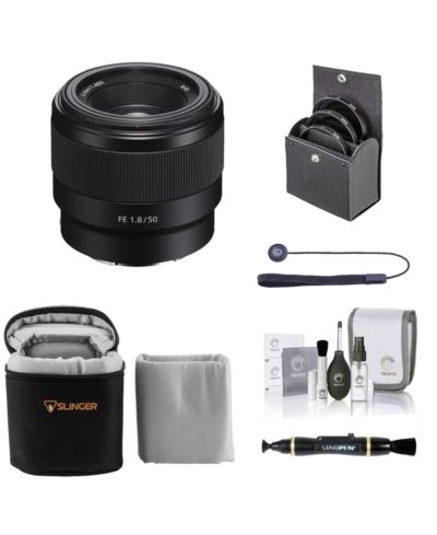 Sony FE 50mm f/1.8 Fast Autofocus Lens for Sony E-Mount