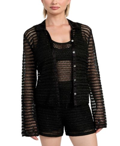 Женская рубашка GUESS Bella Embellished Knit