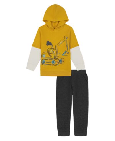 Детский комплект: худи и джоггеры Kids Headquarters Boys' 2T-7