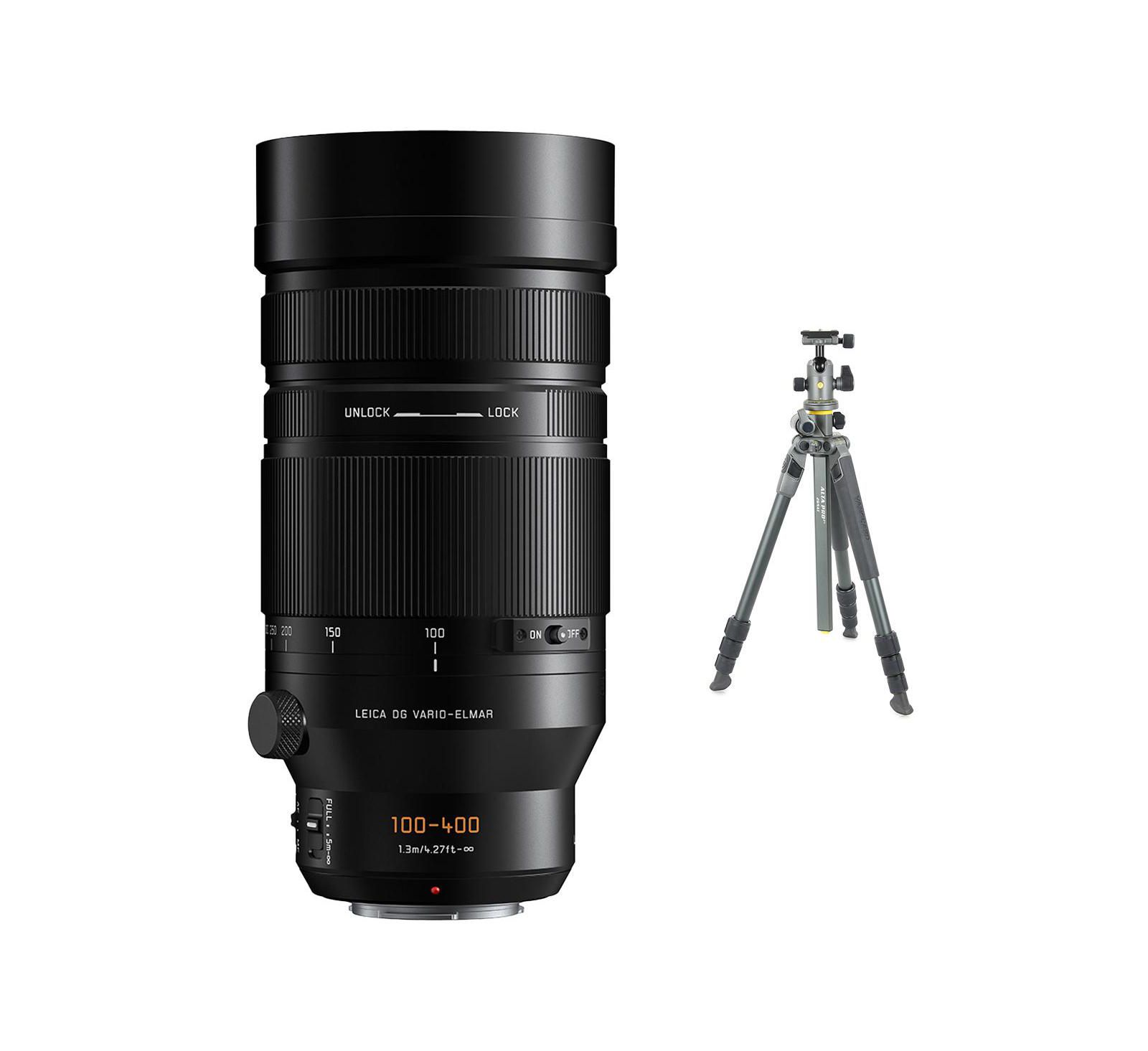 Объектив Panasonic Leica DG Vario-Elmarit 100-400 мм f/4.0-6.3 II ASPH с оптической стабилизацией изображения
