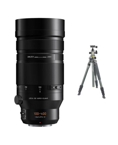 Panasonic Leica DG Vario-Elmarit 100-400mm f/4.0-6.3 II ASPH Telephoto Zoom Optical Image Stabilization Lens Bundle