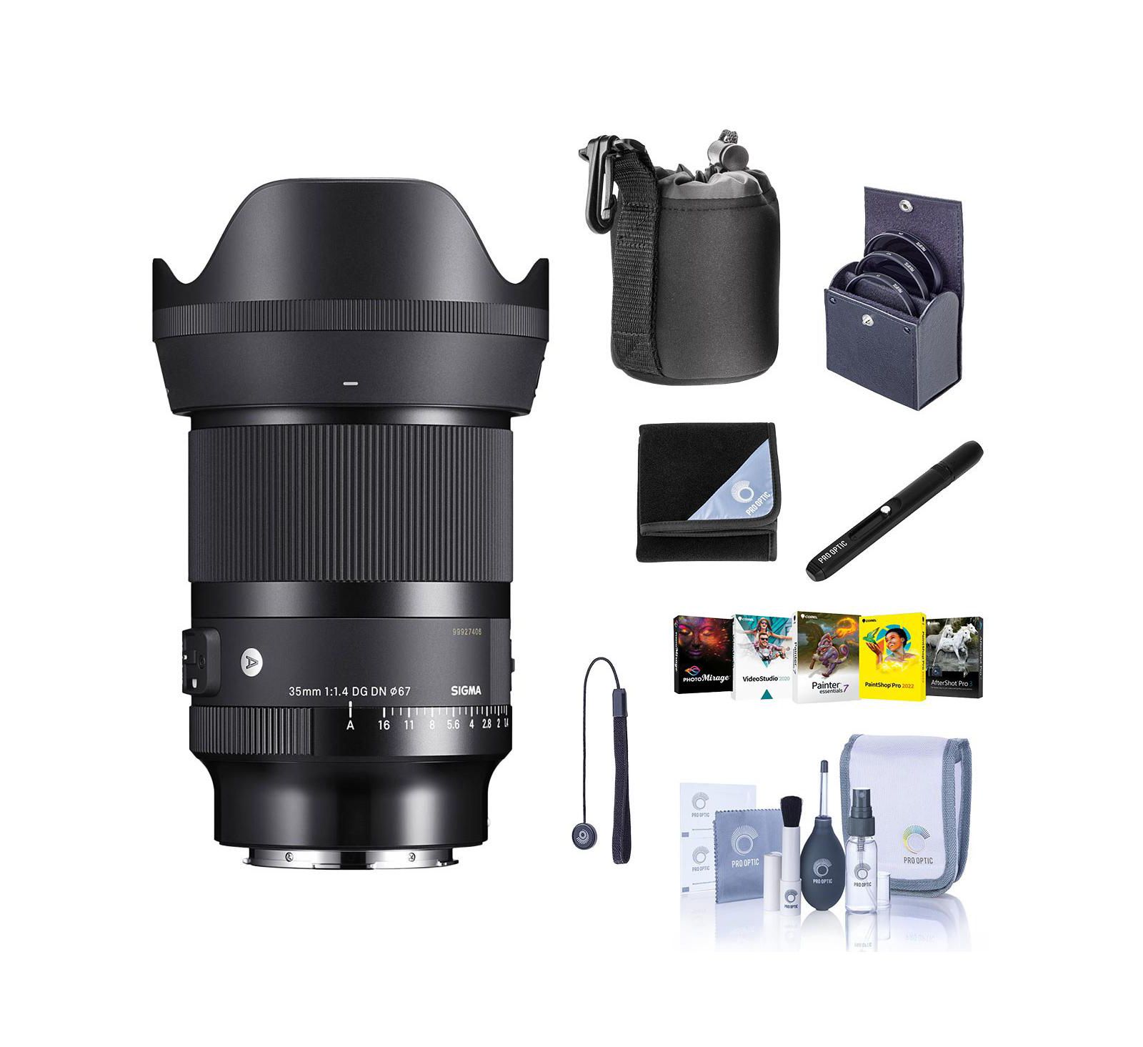 Sigma 35mm F1.4 DG DN Art Dust and Splash-Proof Lens for Sony E Mount