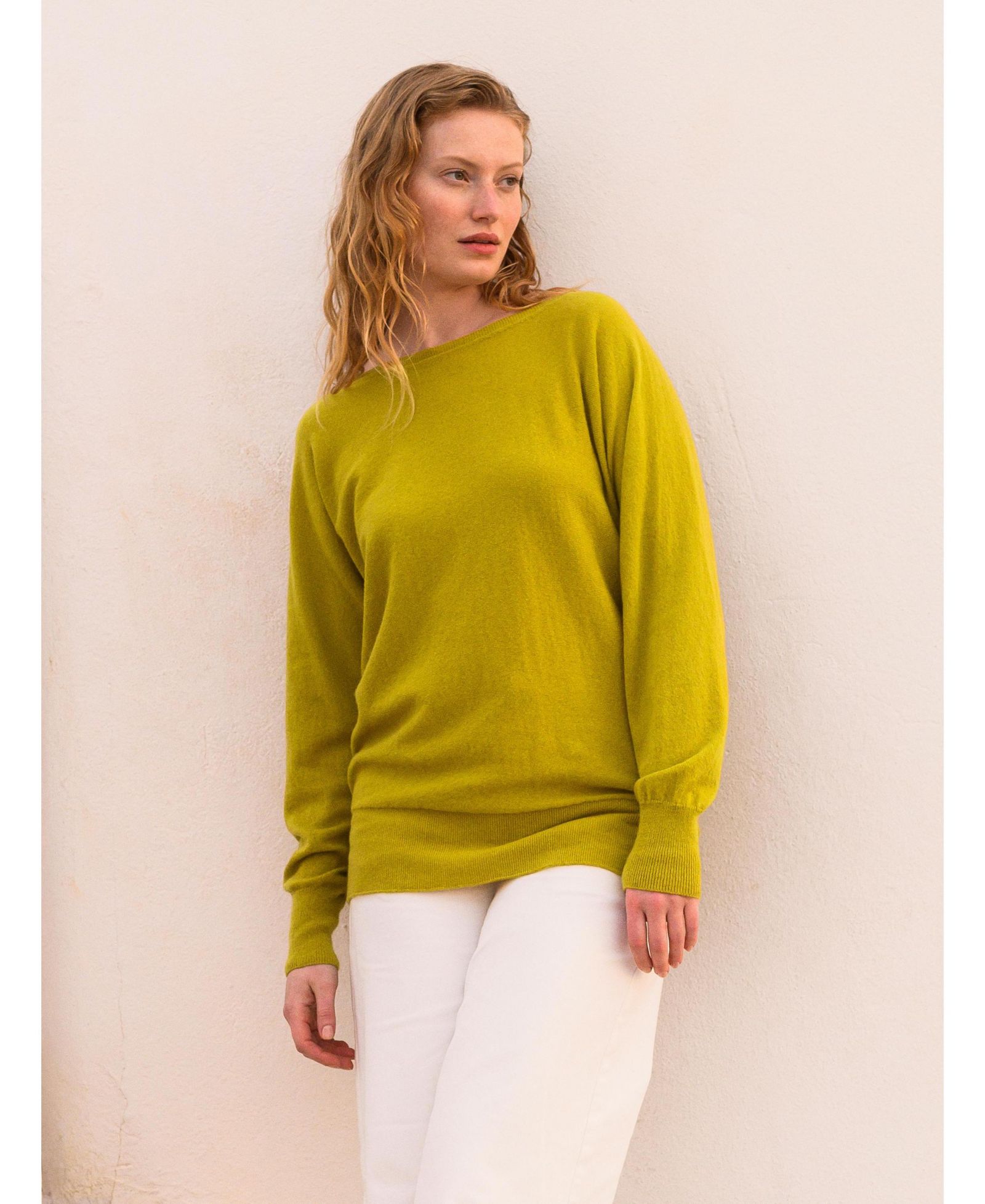 Celtic & Co. Women's Geelong Slash Neck Sweater