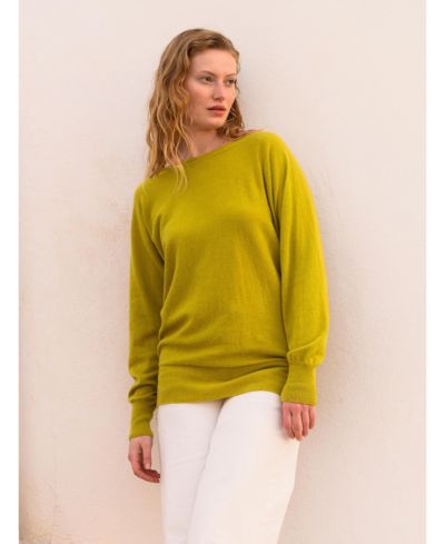 Celtic & Co. Women's Geelong Slash Neck Sweater