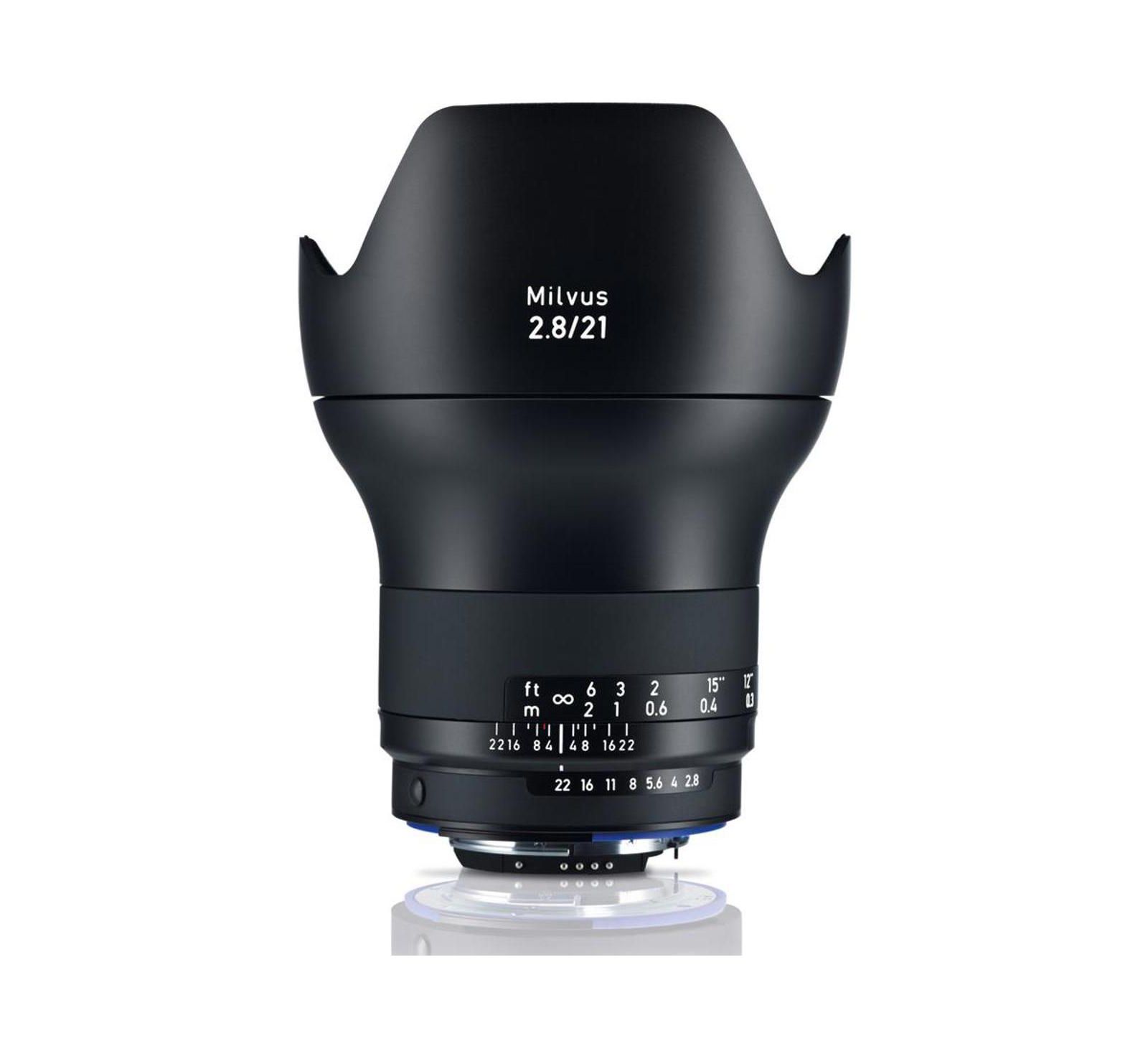 Zeiss Milvus 21mm f/2.8 ZF.2 Ultra-Wide-Angle Manual-Focus Lens for Nikon F Mount