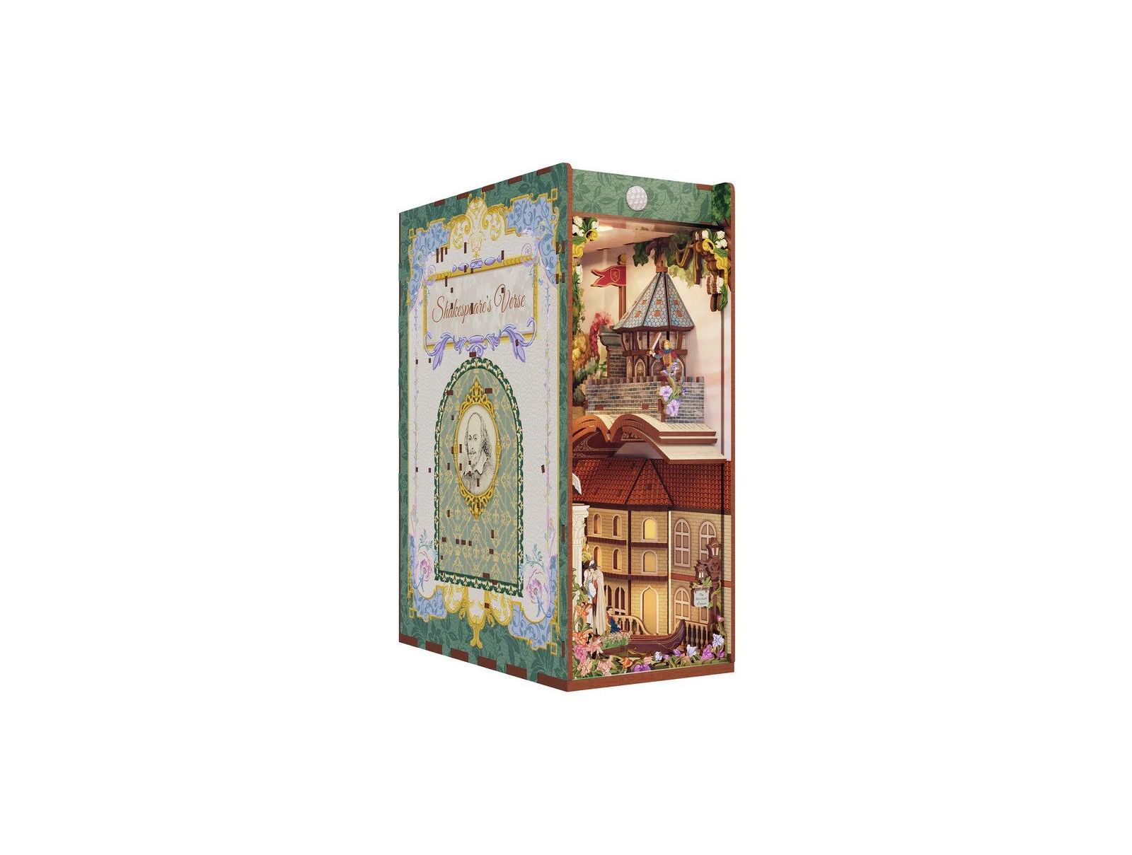 Набор для создания 3D Book Nook: Shakespeare's Verse, 212 шт