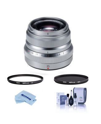 Объектив Fujifilm XF 35mm f/2 R WR с набором фильтров Hoya NXT Plus и чистящим набором