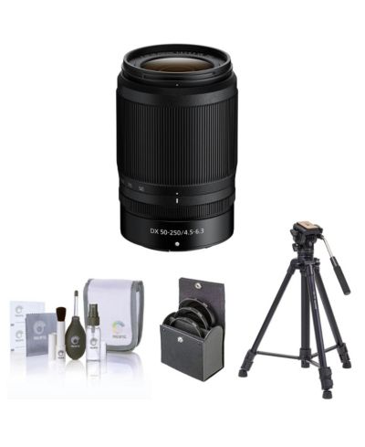 Nikon Nikkor Z Dx 50-250mm f/4.5-6.3 VR Telephoto Zoom Lens Bundle for Nikon Z-Series Cameras