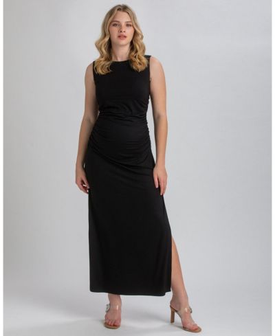 Платье PIETRO BRUNELLI MATERNITY Maternity Sleeveless Side-Ruched Blossom Maxi Split