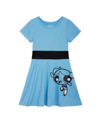 Косплей платье Powerpuff Girls Bubbles Blossom Buttercup