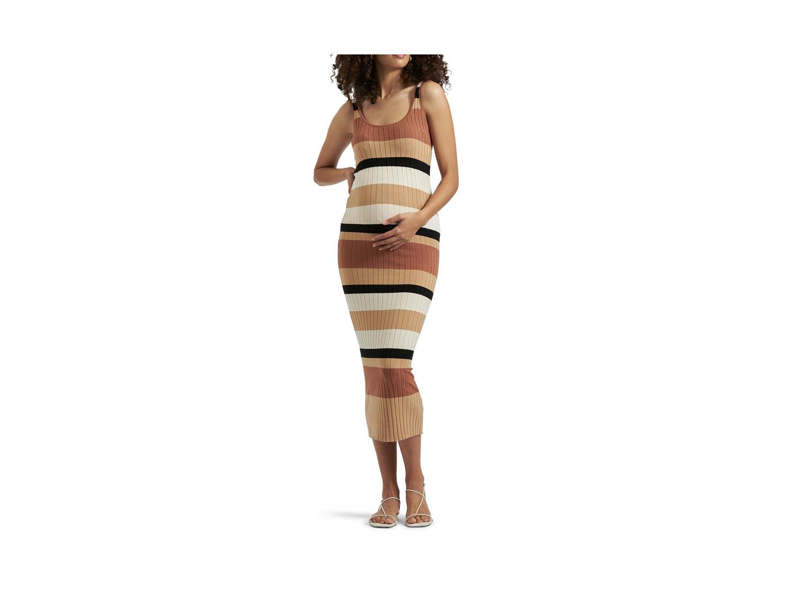 Трикотажное платье Ripe Maternity Sarah Stripe