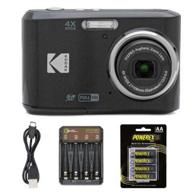 Цифровая камера Kodak PIXPRO FZ45-BK, 16MP, 4X Optical Zoom, 2.7" LCD, черный