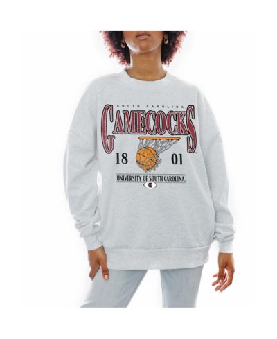 Женское флисовое худи Gameday Couture South Carolina Gamecocks, серое