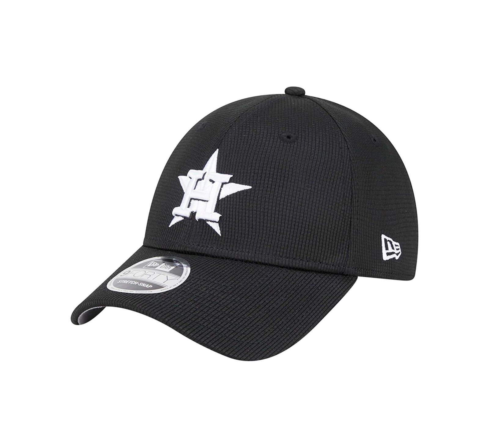 New Era Men's Black Houston Astros Pivot 9FORTY Adjustable Hat