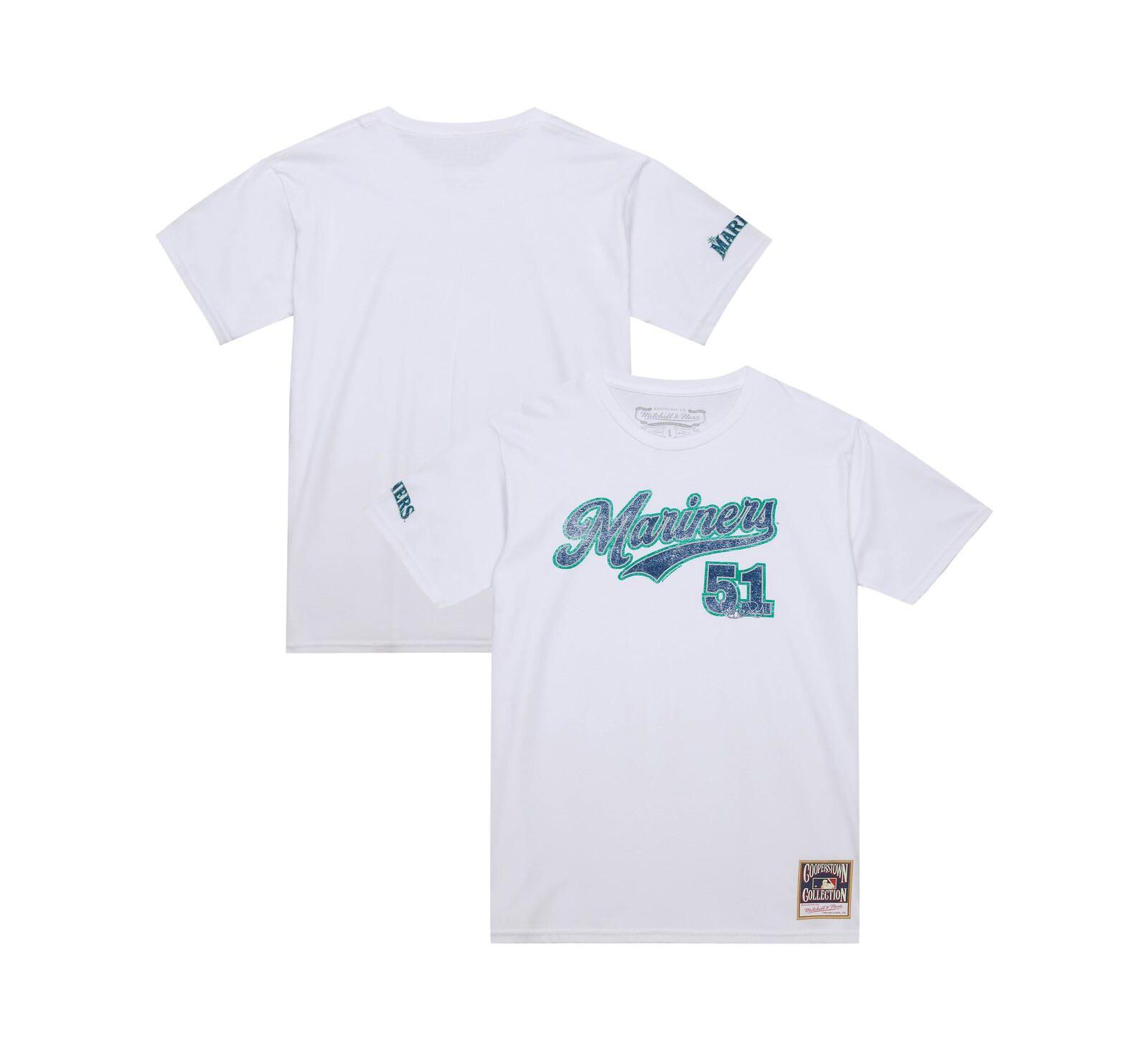 Mitchell & Ness Мужская футболка Ichiro Suzuki Seattle Mariners