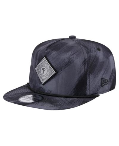 New Era Men's Navy Philadelphia Phillies Printed Golfer Snapback Hat