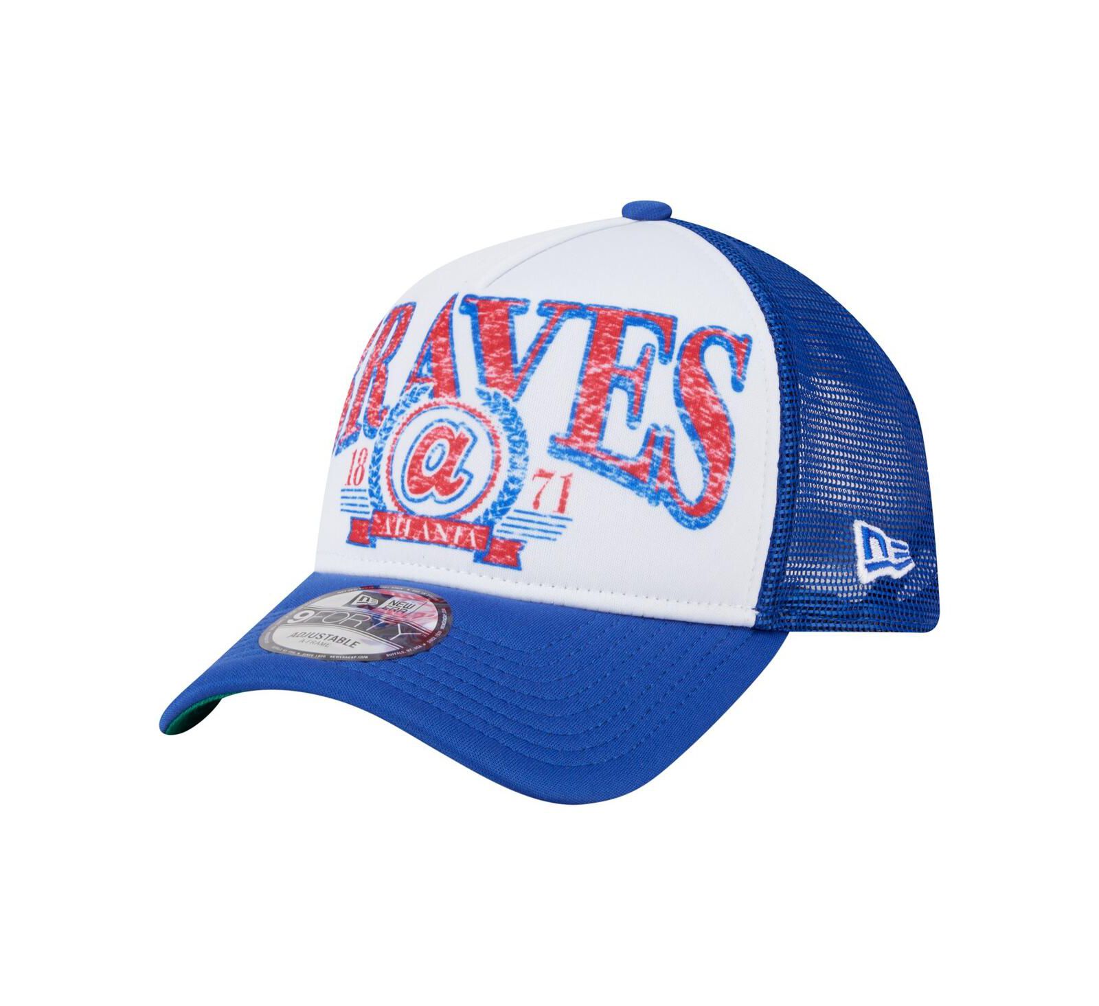 New Era Мужская кепка Atlanta Braves Trucker A-Frame 9FORTY