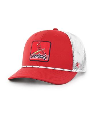 Кепка '47 Brand Men's Red/White St. Louis Cardinals Scratch Adjustable Trucker
