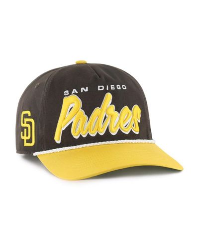 Мужская кепка '47 Brand San Diego Padres Drop Shadow Rope Hitch, коричневая
