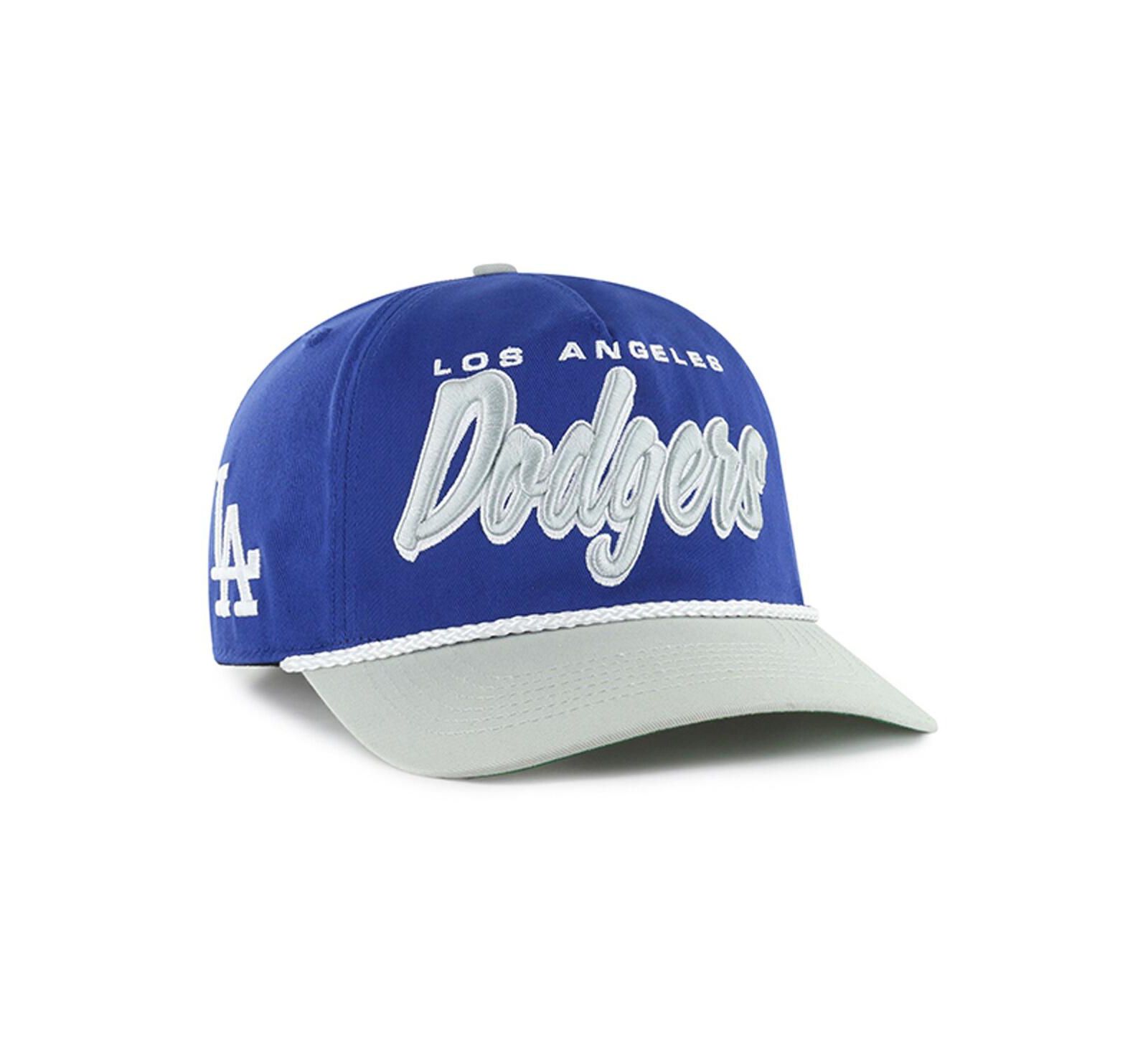 '47 Brand Men's Royal Los Angeles Dodgers Drop Shadow Rope Hitch Adjustable Hat