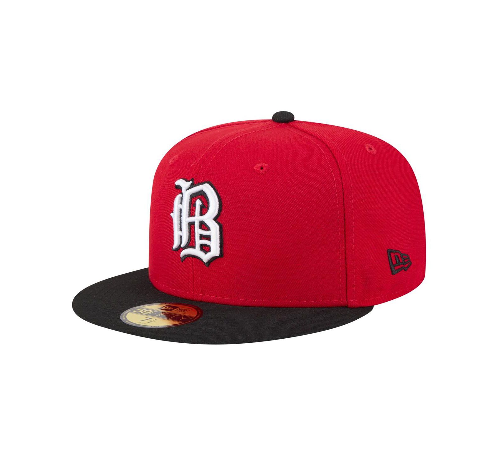 New Era Мужская кепка 59FIFTY Birmingham Barons Authentic Collection Red/Black